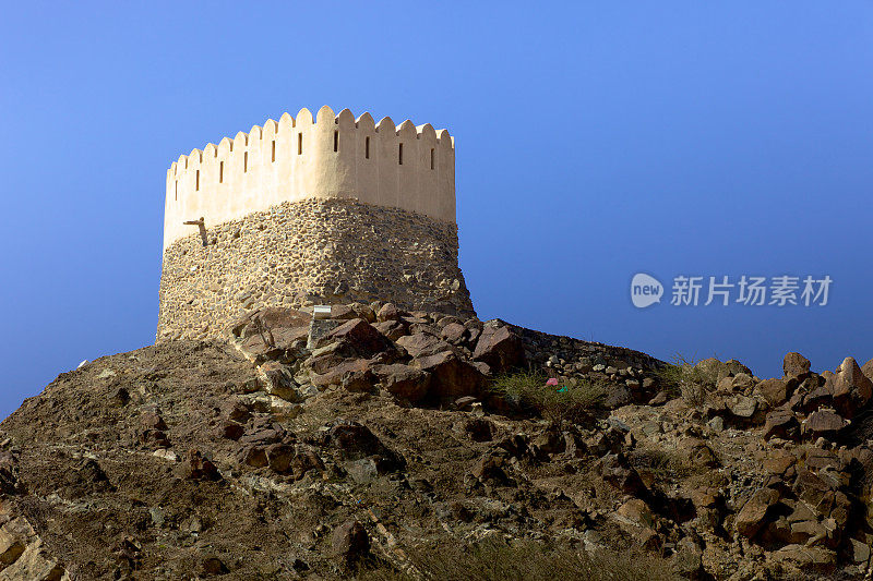 Fujeirah，阿联酋- Al Badiyah -守夜人塔